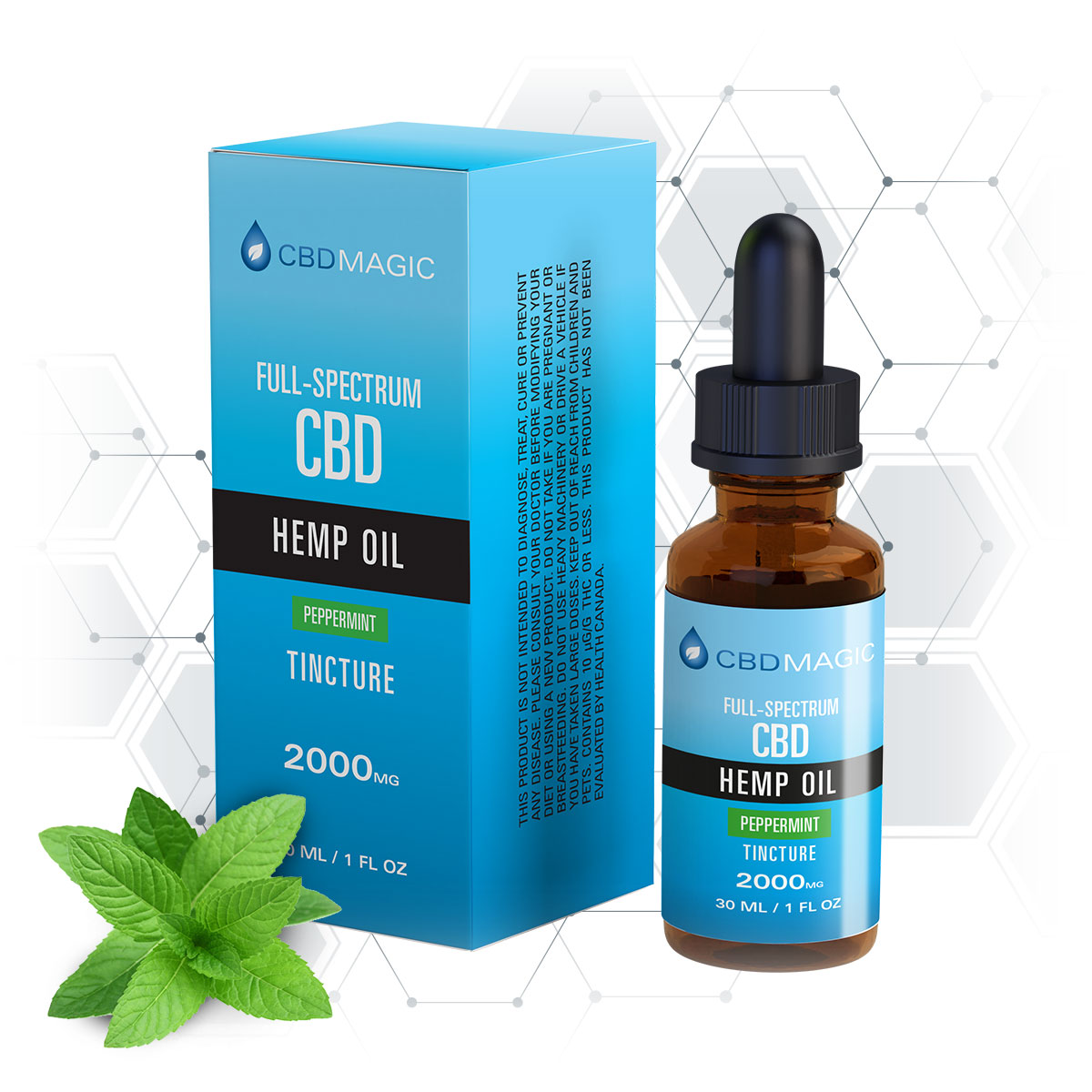 Full Spectrum CBD Oil (2000+ mg)